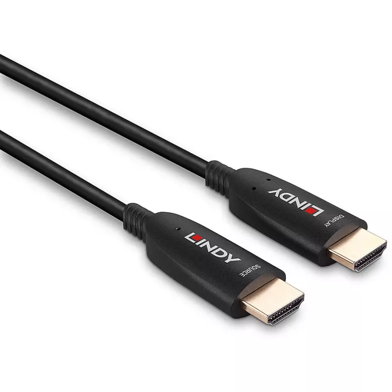 Lindy 20m Hybrydowy kabel światłowodowy HDMI 8K60