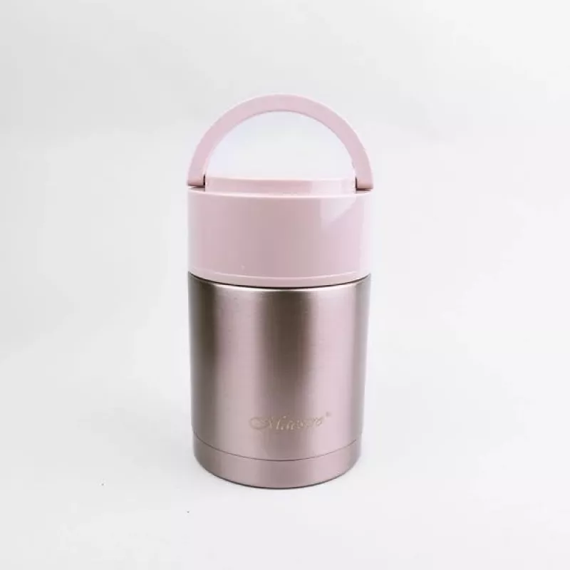 Termos obiadowy Maestro MR-1636-80 800 ml, różowy