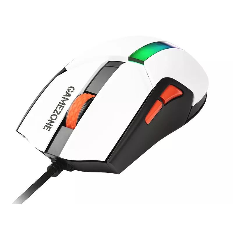 Mysz Tracer 47417 Gamezone Cool biały RGB USB