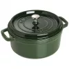 Żeliwny garnek żaroodporny Staub 40509-356-0 3,8 L zielony, okrągły