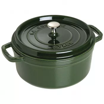 Żeliwny garnek żaroodporny Staub 40509-356-0 3,8 L zielony, okrągły