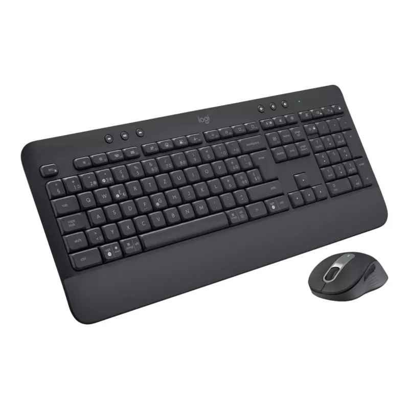 Logitech Signature MK650 Combo dla Biznesu Belgijska Pełnowymiarowa Bezprzewodowa Klawiatura i Mysz