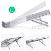Podstawka pod laptop UGREEN LP451 regulowana stop aluminium na laptopy 8–17 cali, 5 pozycji, srebrna