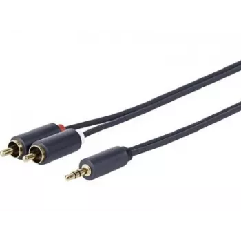 Vivolink PROMJRCA0.5 kabel audio 0,5 m 3,5 mm 2 x RCA czarny