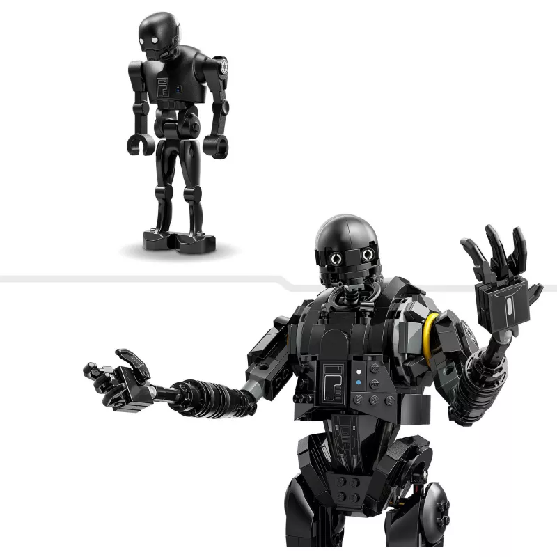 Figurka z klocków LEGO Star Wars Droid Bezpieczeństwa K-2SO 75434 — 845 elementów, wysokość 410 mm, wiek 10+