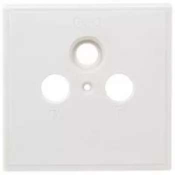 Axing SZU 2-01 Sockets-Abdeckblende - Wymiary 80x80 mm Pasująca do BSD 963-xx (SZU 2-01)