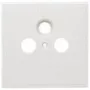 Axing SZU 2-01 Sockets-Abdeckblende - Wymiary 80x80 mm Pasująca do BSD 963-xx (SZU 2-01)