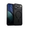 Crong Hybrid Frost MAG Cover Case with MagSafe for iPhone 17 Pro Max Frosted Czarny