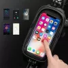 Rockbros B68-1 Torba na ramę rowerową Kieszeń na telefon 1,7 l Czarna