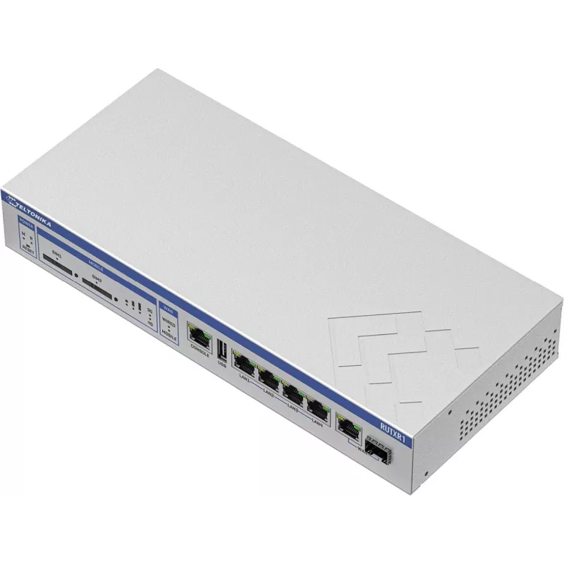 Teltonika RUTXR1 Router rackowy klasy korporacyjnej z obsługą SFP/LTE