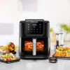 Frytkownica beztłuszczowa Rommelsbacher FRH 1700 Single 8 l wolnostojąca 1700 W z 10 programami i wyświetlaczem LED