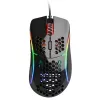 Glorious Gaming Model D Mysz Glossy (Czarna), dla osób praworęcznych, Optyczna, USB Type-A, 12000 DPI, 1 ms, Czarna