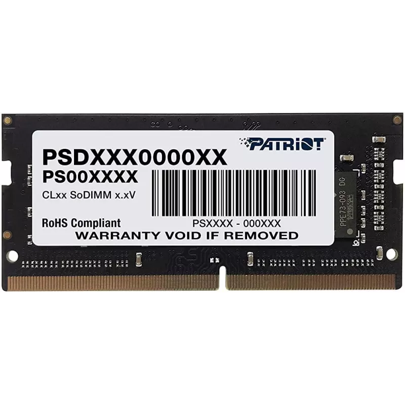 Moduł pamięci do laptopa PATRIOT PSD48G213381S 8 GB DDR4 2133 MHz 260-pin SO-DIMM 1.2V