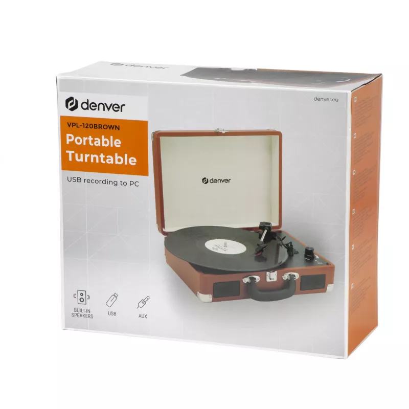 Gramofon Denver VPL-120BROWN