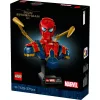 LEGO Marvel popiersie kolekcjonerskie Iron Spider-Man 76326, 379 elementów, model ekspozycyjny 18+, 170×200×110 mm
