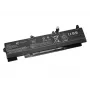 Zastępcza bateria 3-ogniwowa BTI L77991-005 do laptopów HP 850 G7 / 855 G7 / 850 G8 / ZBook Firefly 15 G8, 11,55 V 5850 mAh (68 Wh), czarna