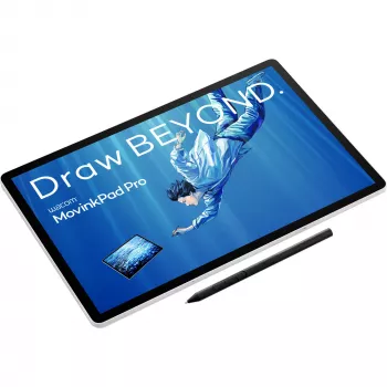 Wacom MovinkPad Pro 14, przewodowy i bezprzewodowy, 5080 lpi, 302 x 189 mm, USB/Bluetooth, 1 cm, pin
