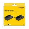 DeLOCK 64262 Hub USB 2.0 Typ-A 5000 Mbit/s Czarny