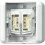 Jung przycisk KNX BA 2-krotny pozycja środkowa 8472.02 LEDW (8472.02LEDW)