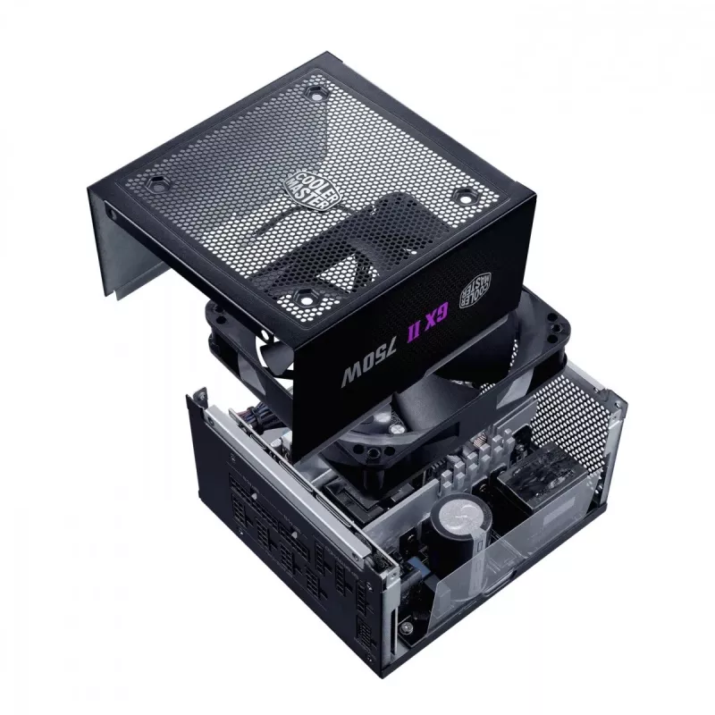 Cooler Master GX II Gold 750 ATX3.1 (750W), Zasilacz PC, Czarny