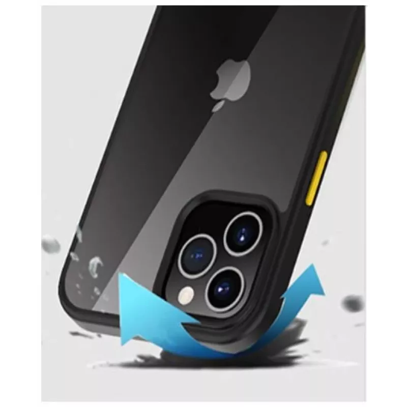 Ochronne, odporne na wstrząsy etui Devia Shark series do iPhone 12 Pro Max, białe