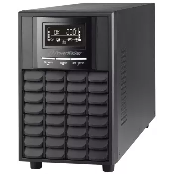 Zasilacz awaryjny PowerWalker VI 1100 CW FR, Line-Interactive, 1,1 kVA (770 W), LCD, EPO, RS-232