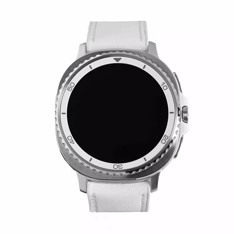 Smartwatch Samsung Galaxy Watch 8 Classic 46 mm Srebrny — 3,3 cm AMOLED, 4G, 64 GB, 445 mAh