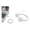 Zestaw słuchawkowy Lenovo GXD1E71385 przewodowy na nadgarstek Rozmowy/Muzyka USB Typ-A Szary
