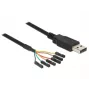 Kabel USB DeLOCK 1.8m USB2.0-A/TTL 6-pin czarny
