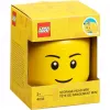 Room Copenhagen LEGO Storage Head „Boy” mini – pojemnik do przechowywania małych klocków i zabawek