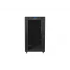 Wolnostojąca szafa rack LANBERG FF01-6822-12BL 22U Czarna 1200 kg