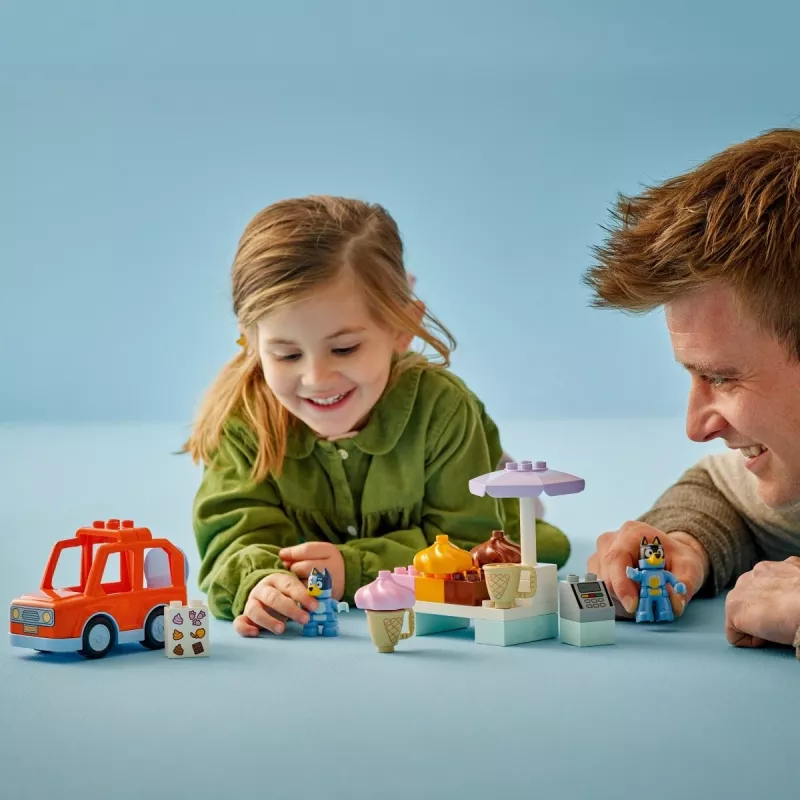 LEGO BLUEY 10458 Wycieczka na lody z Bluey