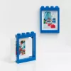 LEGO Bilderrahmen PICTURE FRAME, (B)191 x (H)268 mm, blau aus ABS-Kunststoff, mit 4 Noppen, stapelbar, passend für - 1 Stück (41131731)