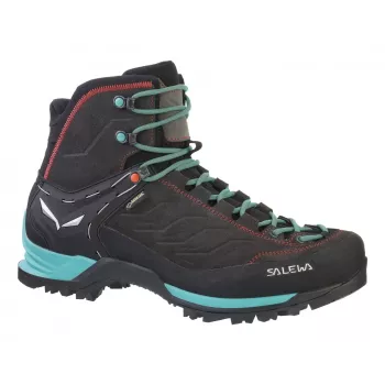 Salewa MTN Trainer Mid GTX Damskie Adult Czarny, Niebieski