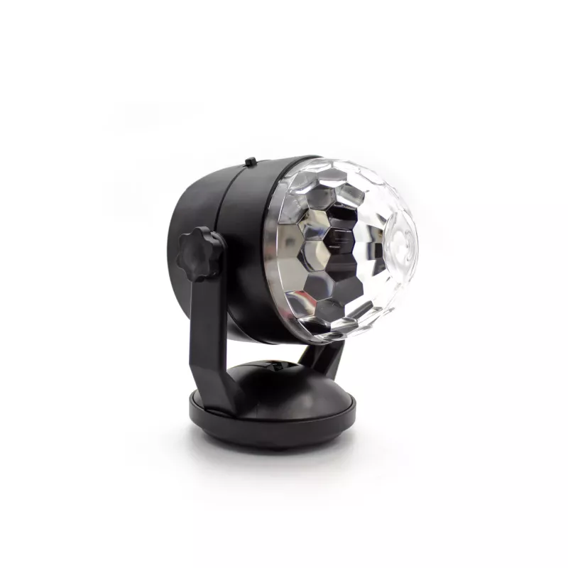 LED disco ball light DENVER LDB-319 — kompaktowe światło imprezowe LED, model 117220200040