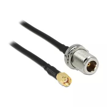 Kabel koncentryczny DeLOCK 88845 1,5 m czarny
