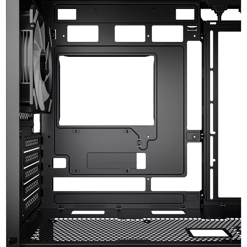 Sharkoon MK4W RGB Strip Micro Tower Czarny