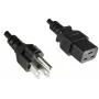 Kabel zasilający Microconnect PE110518 czarny 1,8 m złącze C19
