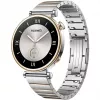 Huawei WATCH GT 4. Przekątna wyświetlacza: 3,35 cm (1.32), technologia ekranu: AMOLED, rozdzielczość wyświetlacza: 466 x 466 pikseli. Pamięć flash: 32 GB. WLAN. GPS. Bateria/pojemność baterii