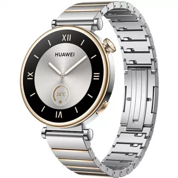 Huawei WATCH GT 4. Przekątna wyświetlacza: 3,35 cm (1.32), technologia ekranu: AMOLED, rozdzielczość wyświetlacza: 466 x 466 pikseli. Pamięć flash: 32 GB. WLAN. GPS. Bateria/pojemność baterii
