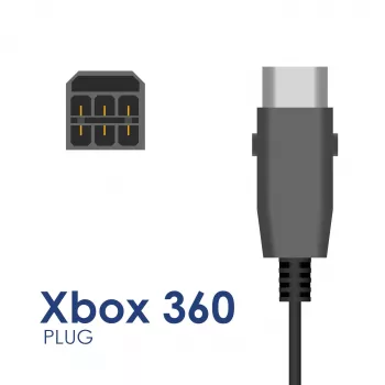 Akyga AK-PD-14 zasilacz do konsoli Xbox 360, 12 V / 16,5 A + 5 V / 1 A, 203 W