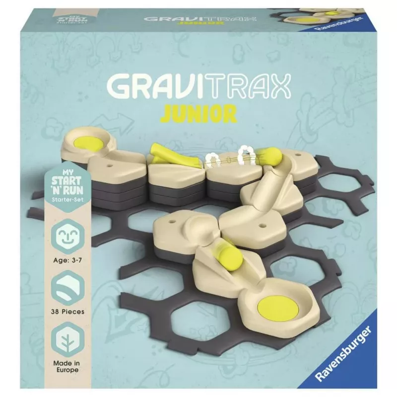 Ravensburger GraviTrax Junior Starter-Set S Start & Run tor kulkowy (27531)