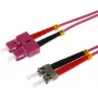 Kabel światłowodowy Helos 1m OM4 SC/ST