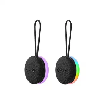 Przenośny głośnik Bluetooth DEFENDER ENJOY 40 — 7 W RMS, Bluetooth 5.3, podświetlenie LED, bateria LiPo, 9 godz., czarny