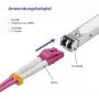 Kabel światłowodowy Helos 5m OM4 LC/LC