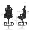 noblechairs EPIC skóra naturalna fotel gamingowy - Czarny