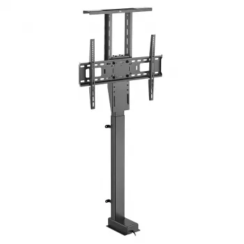 Maclean MC-866T Inteligentny Zmotoryzowany Podnośnik Telewizyjny TUYA Aplikacja Mobilna Podstawa Podłogowa Alexa Google Home 37''-80'' 60kg Szafka VESA (wtyczka EU)