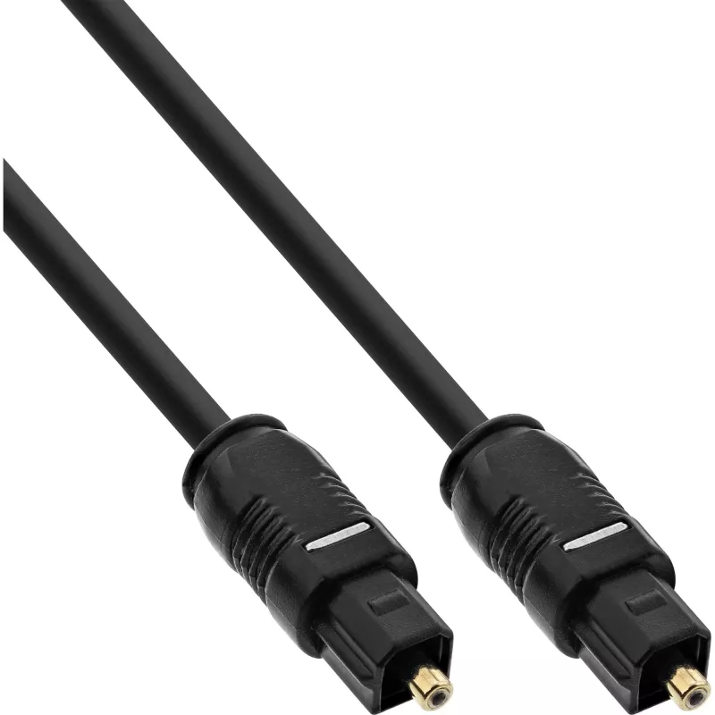 Optyczny kabel audio Toslink męski / męski 1m InLine 89921