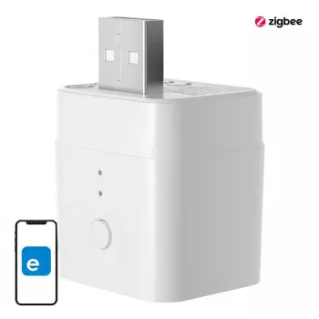 Inteligentny adapter Sonoff ZBMicro przełącznik USB ZigBee, maks. 36 W, sterowanie ZigBee dla urządzeń zasilanych przez USB