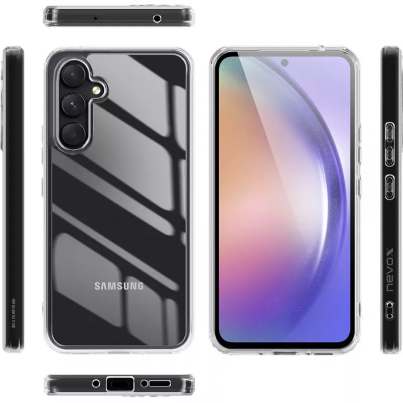 Nevox StyleShell SHOCKFlex - Samsung Galaxy A56 5G przezroczyste
